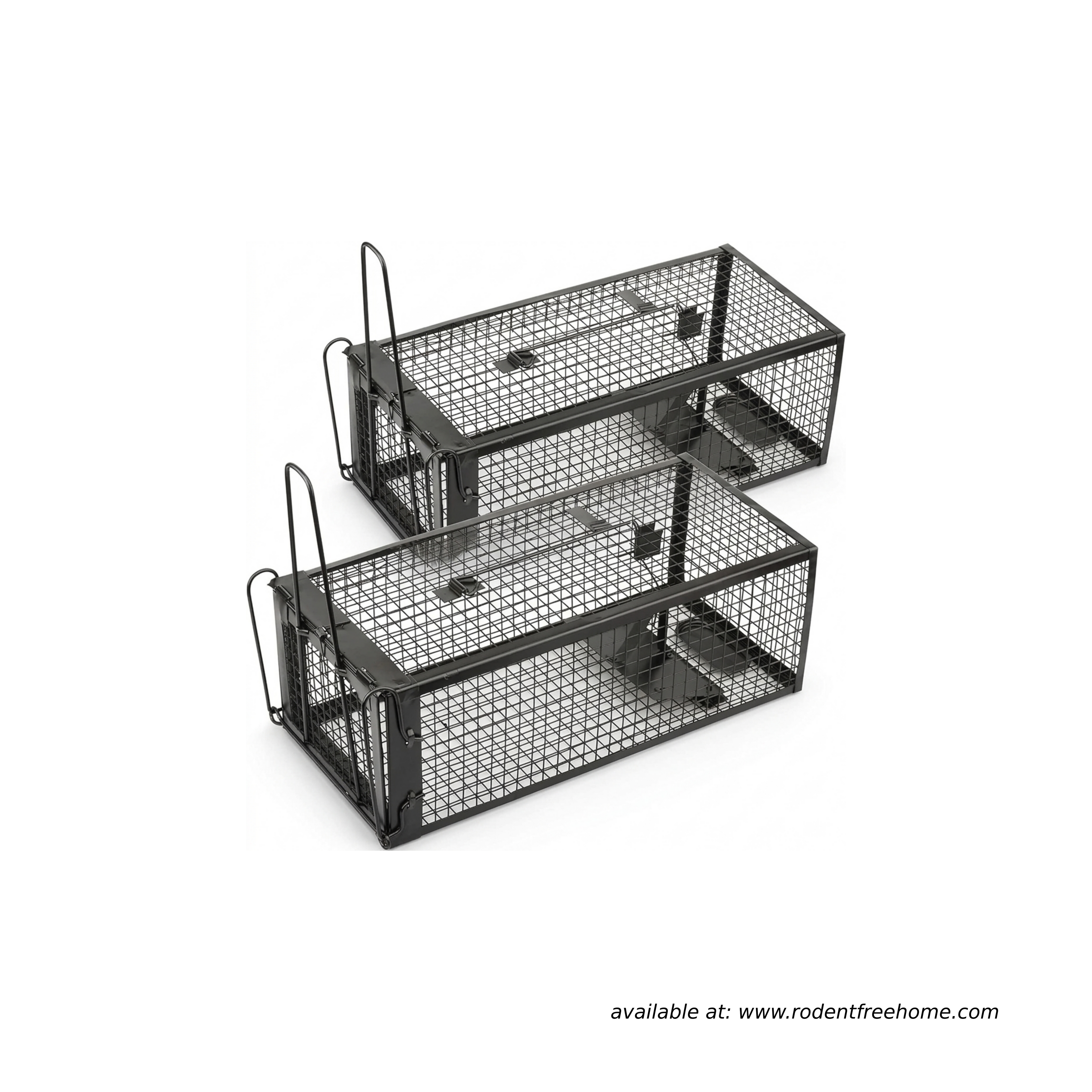 Our durable metal live trap is specifically designed for rats, providing a humane catch-and-release solution. The larger, sturdy frame ensures a secure capture without harm, and it’s fully reusable for long-term, chemical-free pest control.