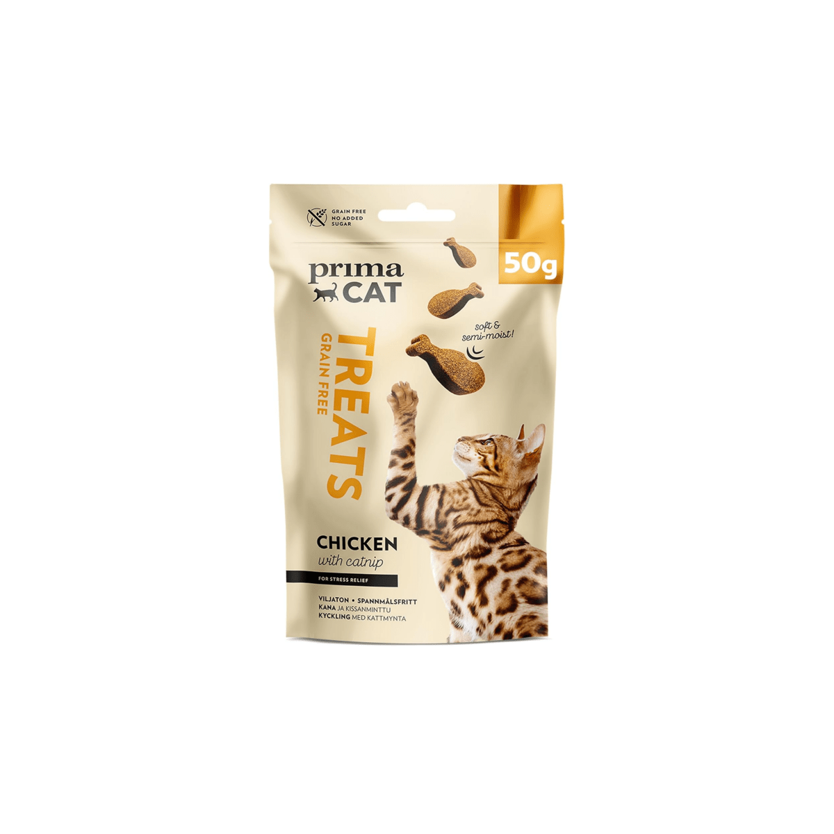 Chicken Cat Treats with Catnip ( 50g ) - Cat Treats - RFH | rodentfreehome