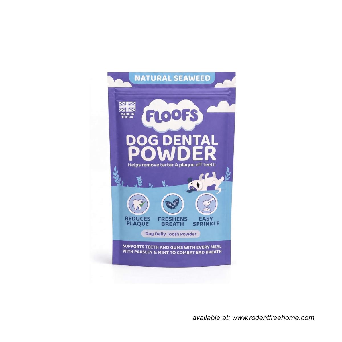 Floofs™ Dog Dental Powder ( 100g ) - RFH | rodentfreehome
