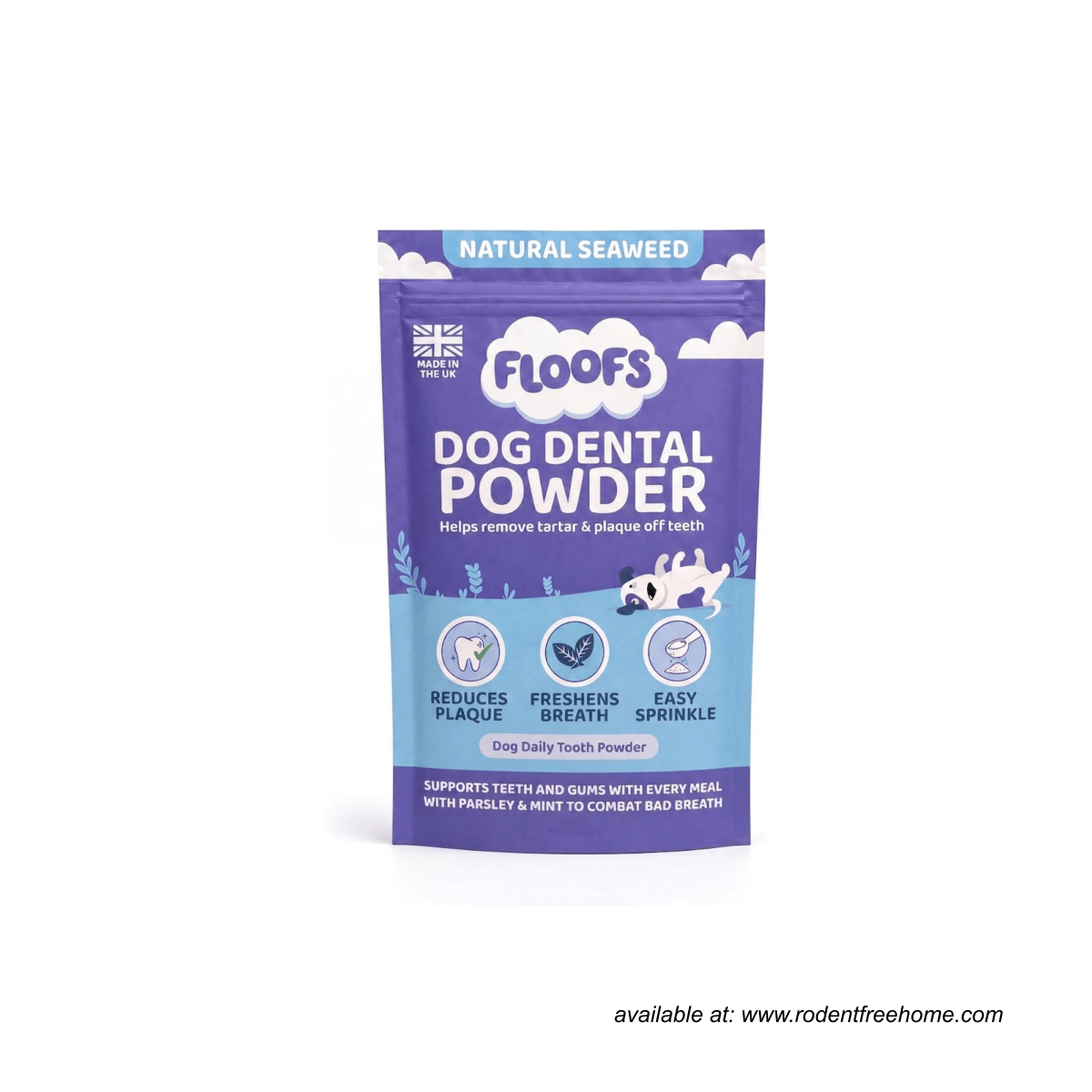 Floofs™ Dog Dental Powder ( 100g ) - RFH | rodentfreehome