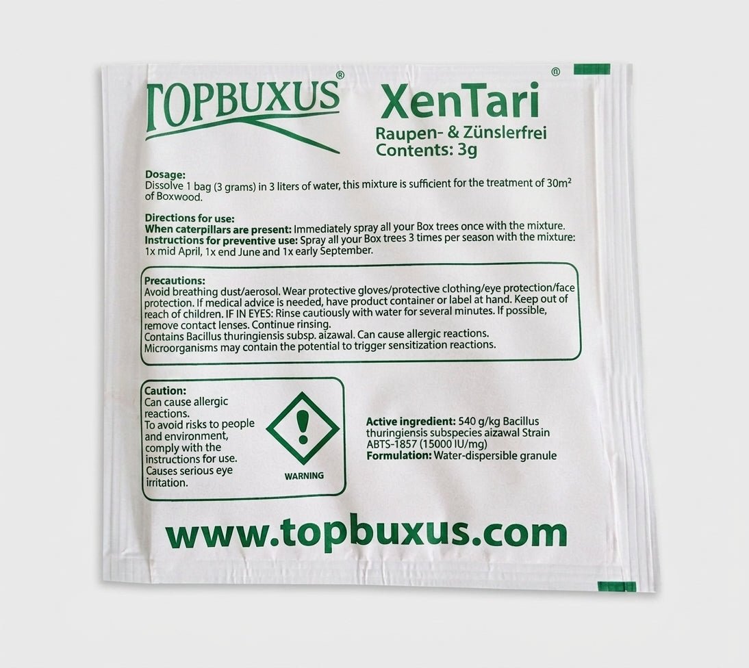 TOPBUXUS® Caterpillar Control ( 3g ) - Caterpillar Control - RFH | rodentfreehome